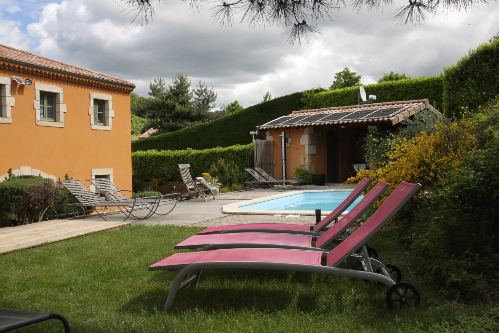 La Bastide De Fontaille Bed & Breakfast Saint-Felicien Exterior photo